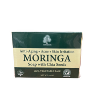 Load image into Gallery viewer, MORINGA Soap With Chia Seeds
