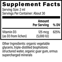 Load image into Gallery viewer, Organic Vitamin D3 5000 IU
