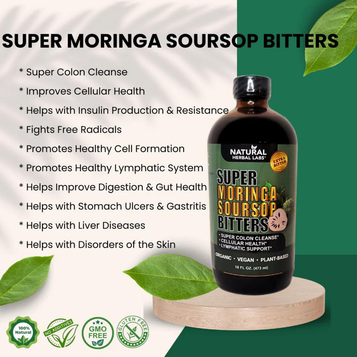 SUPER MORINGA SOURSOP BITTERS